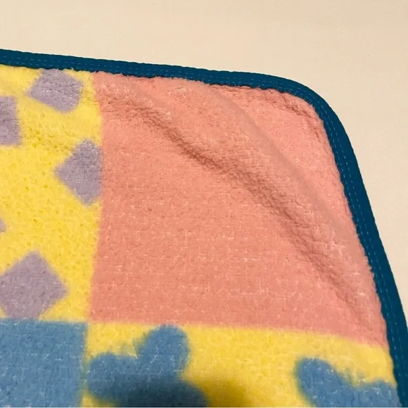 Vintage Winnie The Pooh Blanket Patchwork Fleece 46” x 34” - Picture 6 of 16